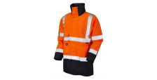 Tawstock ISO 20471 Cl 3 Anorak HV Orange/Navy